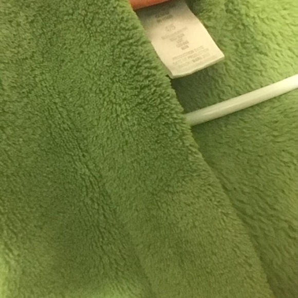 Cute kids green dinosaur bathrobe 4/5 - Picture 5 of 5